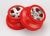 SCT 2.2/3.0 velgen mat chroom/rood 14mm (2)