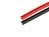 Silikonkabel 0.75mmþ schwarz / rot