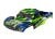 Body Slash 2WD groen/blauw met sticker
