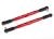 Toespoorstang 7075-T6 aluminium rood 157mm (2)