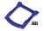 Dakbeschermplaat blauw met schroeven