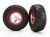 SCT banden S1 op 2.2/3.0 velg satijn chroom/rood (2)