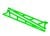 Zijplaten wheelie bar aluminium groen (2)