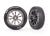 Mickey Thompson ET op velg satijn zwart-chroom front (2)