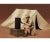 1:35 Diorama-Set Tent w/Radio(1)