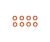 TRF O-Ringe rot 5 mm (8) Kege
