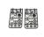CC-02 X-Parts (Silver) (2) : 58675