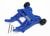 Wheeliebar gemonteerd blauw