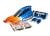 Body Bandit oranje/blauw met sticker