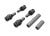 Cardan shafts 6061-T6 aluminum dark titanium