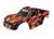 Carrosserie Hoss 4x4 oranje met sticker & slot