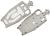 Chassis 7075-T6 aluminium titanium geanodiseerd 3 mm