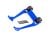 Wheeliebar gemonteerd blauw