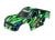 Carrosserie Hoss 4x4 groen met sticker & slot
