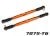 Toespoorstang 7075-T6 aluminium oranje 157mm (2)