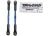 Draadstangset aluminium blauw l/r (2)