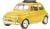 BBURAGO FIAT 500L 1968 1:24 GEEL