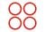 Pro Scale Beadlock Ringe Aluminium rot (4)