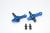 ALUMINIUM FRONT KNUCKLE ARM - 1PR blue