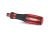 Speed-Bithandgreep medium voor 1/4 inch bit rood/zwart