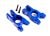 Wieldrager 6061-T6 aluminium blauw achter l/r
