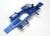 Chassis 6061 T-6 aluminium blauw 3mm