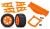 TRX67-UPG-SET-O, TRX Rustler 4x4 upgradeset oranje