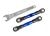 Camber trekstang 7075-T6 aluminium blauw 56mm achter l/r