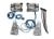 LED-koplamp/achterlichtset (vereist TRX8028-voeding)