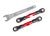 Camber trekstang 7075-T6 aluminium rood 56mm achter l/r