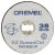Dremel Speed Clic SC456B 2615S456JD Doorslijpschijf recht 38 mm (12 st) Metaal