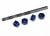 Wieldrager 6061-T6 aluminium blauw (4)