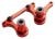 Stuurdelen 6061-T6 aluminium rood