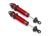 GTR shock aluminium rood 139mm achter met schroefdraad (2)