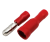 Kabelschoentjes geisoleerd krimp - ROOD (set)