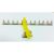 Schlauchhalter 8 mm Runde Aufnahme p/6 stuck