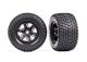 Gravix racebanden op X-Maxx velgen zwart (2)