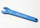 Steeksleutel aluminium blauw 8mm