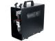 Airbrush mini compressor met luchttank en metalen behuizing