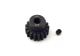 Ritzel 17 Zähne Modul 1, 5mm Stahl