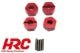 NEOXX V2 - wheel Hex M12/5.0 4pc - red