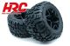 1/10 Truck - Tire mounted on wheel - NEOXX SCRAPPER 12mm (2 pcs)