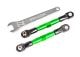 Camber trekstang 7075-T6 aluminium groen 67mm voor l/r