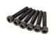 Cilinderkopschroef 2,5x14mm met binnenzeskant (6)