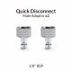 Airbrush Quick Male Adapter (2PCS)