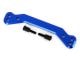 Stuurplaat 6061-T6 aluminium blauw met schroeven