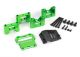 Centrale differentieelhouder 6061-T6 aluminium groen