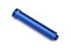 GTR demperhuis aluminium blauw 77mm achter zonder schroefdraad (2)