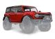 Carrosserie 2021 Ford Bronco rood met aanbouwdelen