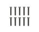 3x16mm Steel Hex Head Screws (10)